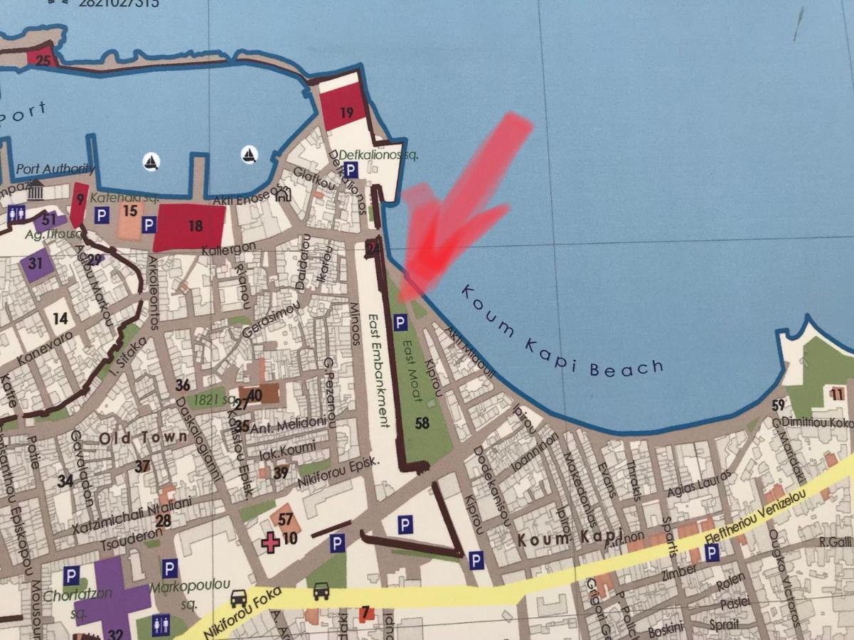 East Seafront Suite Hanya Dış mekan fotoğraf